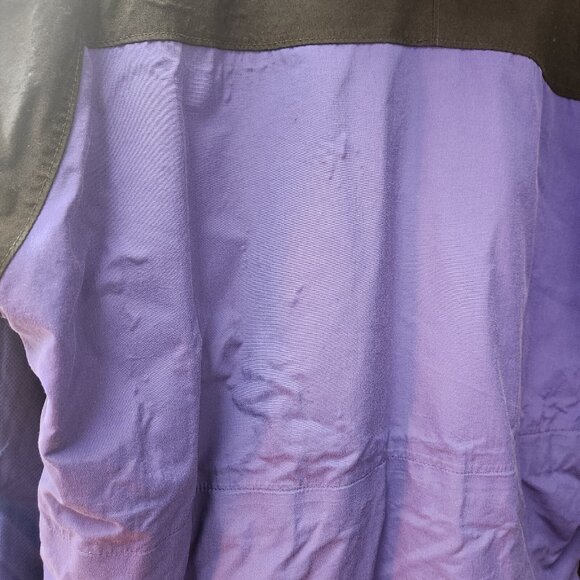 Taiga Gore-Tex Jacket Men's Large Purple Hooded Full Zip Nylon Rain Outdoor Ski - Picture 14 of 16